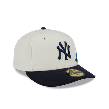 New York Yankees Tonal Florals White 59FIFTY Fitted Hat