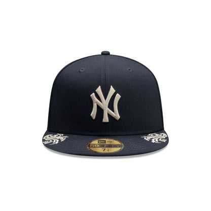 New York Yankees Script 59FIFTY Fitted Hat