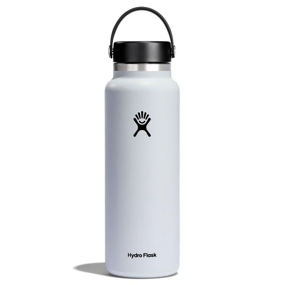 Hydro Flask 40Oz Wide Mouth Flex Cap | White