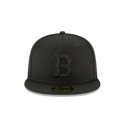 Boston Red Sox Blackout Basic 59FIFTY Fitted Hat