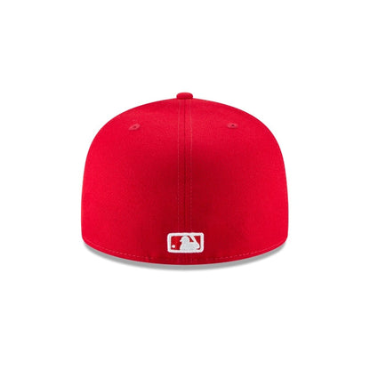 San Francisco Giants Scarlet Basic 59FIFTY Fitted Hat
